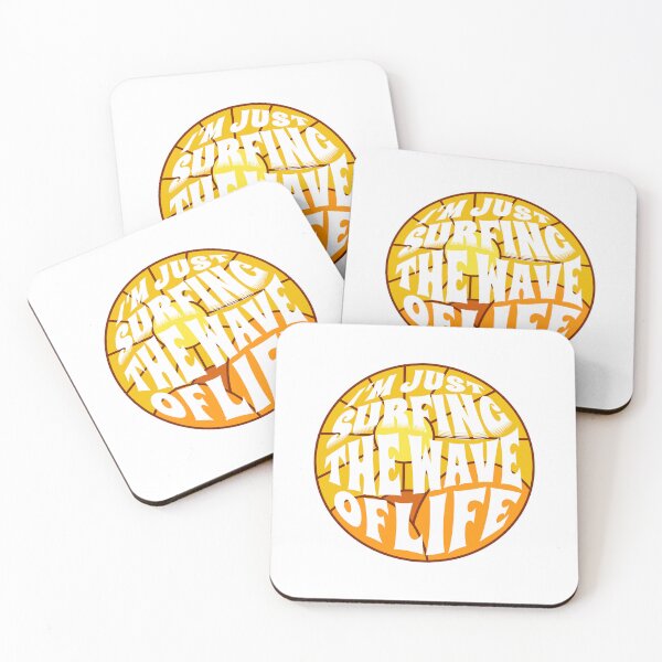 Item preview,  I'm Just Surfing The Wave of Life designed and sold by Surfing Designs.Life.