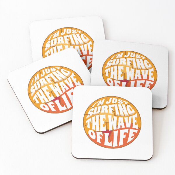 Item preview,  I'm Just Surfing The Wave of Life designed and sold by Surfing Designs.Life.