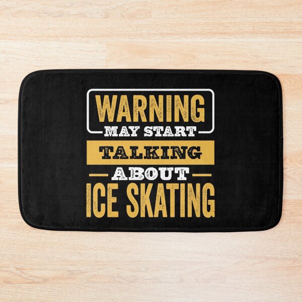 Item preview, Warning May Start Talking About Ice skating,Funny Ice skating lovers Birthday Christmas Gift designed and sold by xlnv.