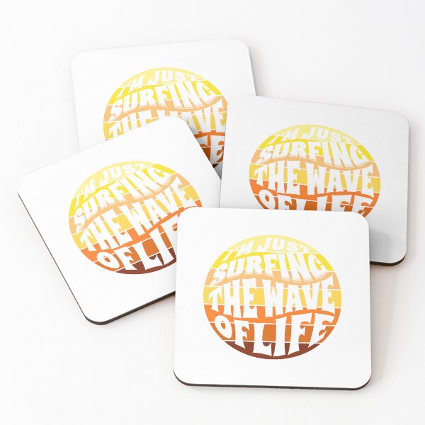Item preview, I'm Just Surfing The Wave of Life designed and sold by Surfing Designs.Life.
