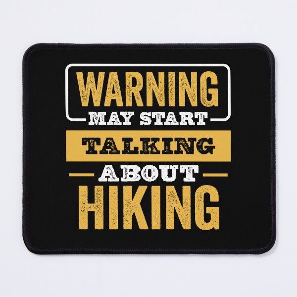 Item preview, Warning May Start Talking About Hiking,Funny Hiking lovers Birthday Christmas Gift designed and sold by xlnv.