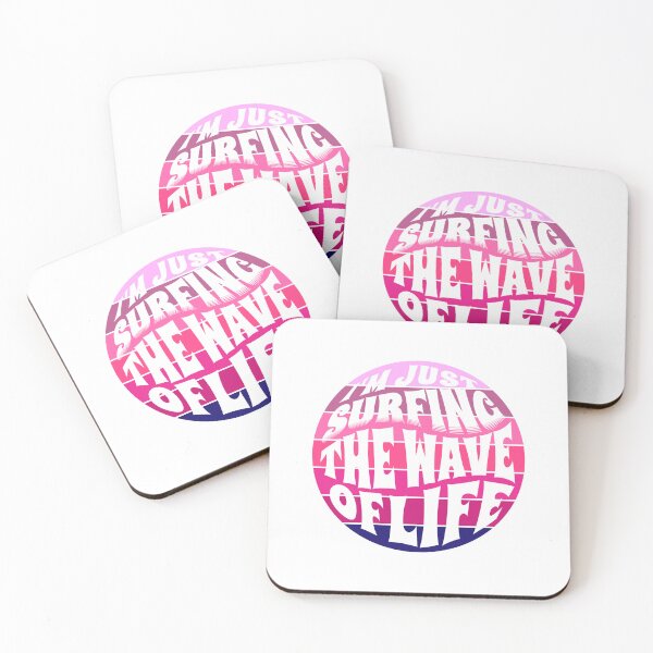 Item preview,  I'm Just Surfing The Wave of Life designed and sold by Surfing Designs.Life.
