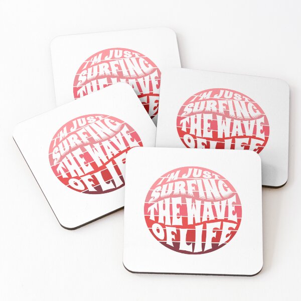 Item preview, I'm Just Surfing The Wave of Life designed and sold by Surfing Designs.Life.