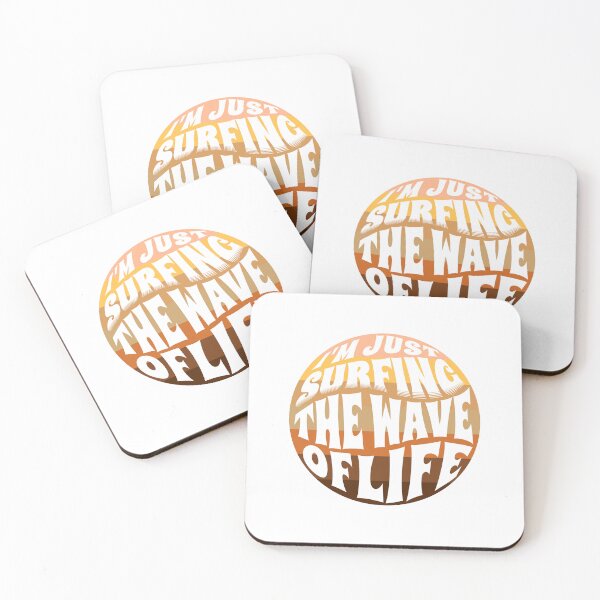 Item preview,  I'm Just Surfing The Wave of Life designed and sold by Surfing Designs.Life.