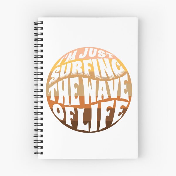 Item preview,  I'm Just Surfing The Wave of Life designed and sold by Surfing Designs.Life.
