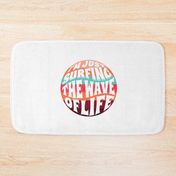 Item preview,  I'm Just Surfing The Wave of Life designed and sold by Surfing Designs.Life.