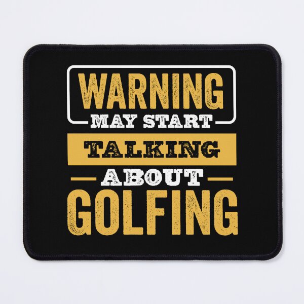 Item preview, Warning May Start Talking About Golfing,Funny Golfing lovers Birthday Christmas Gift designed and sold by xlnv.