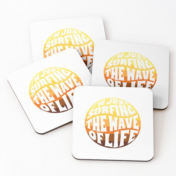 Item preview, I'm Just Surfing The Wave of Life designed and sold by Surfing Designs.Life.