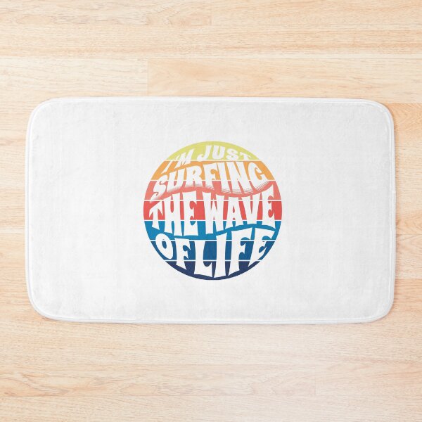 Item preview, I'm Just Surfing The Wave of Life designed and sold by Surfing Designs.Life.
