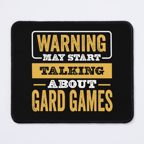 Item preview, Warning May Start Talking About Gard games,Funny Gard games lovers Birthday Christmas Gift designed and sold by xlnv.
