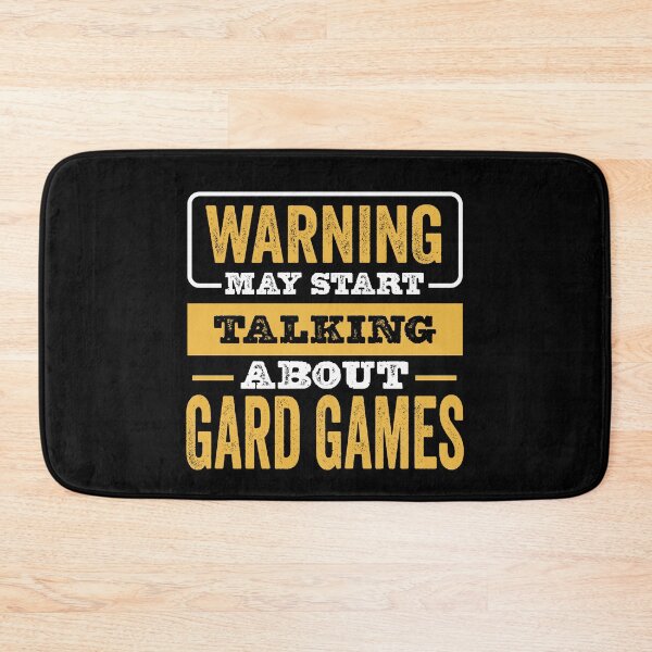 Item preview, Warning May Start Talking About Gard games,Funny Gard games lovers Birthday Christmas Gift designed and sold by xlnv.