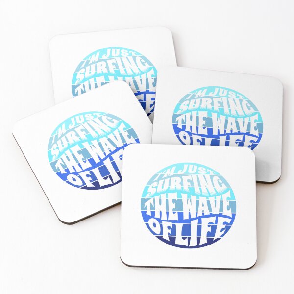 Item preview,  I'm Just Surfing The Wave of Life designed and sold by Surfing Designs.Life.
