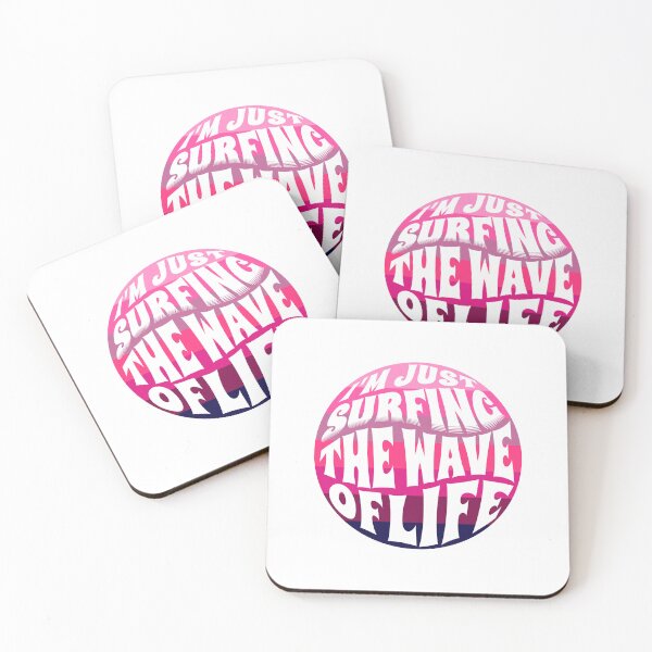 Item preview,  I'm Just Surfing The Wave of Life designed and sold by Surfing Designs.Life.