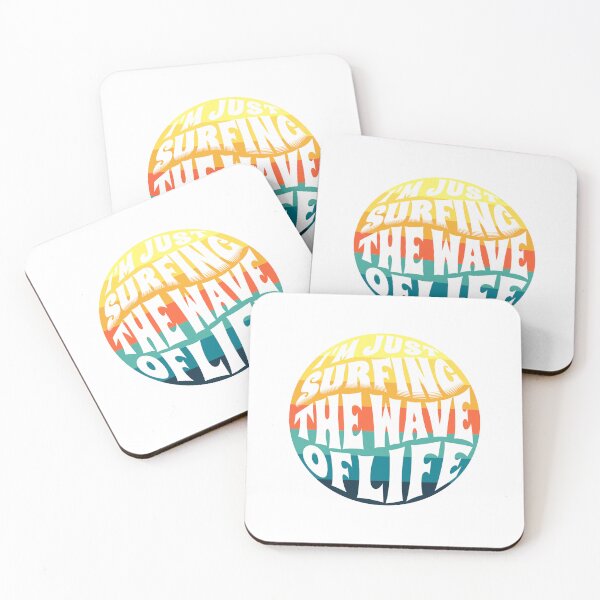 Item preview, I'm Just Surfing The Wave of Life designed and sold by Surfing Designs.Life.