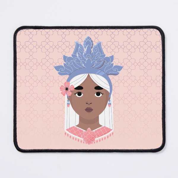 Item preview, Apsara Portrait - White Hair designed and sold by komoukmouk.