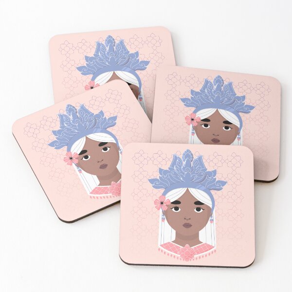 Item preview, Apsara Portrait - White Hair designed and sold by komoukmouk.