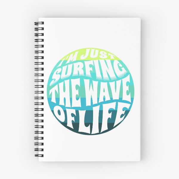 Item preview,  I'm Just Surfing The Wave of Life designed and sold by Surfing Designs.Life.