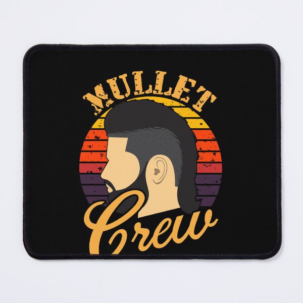 Item preview, Mullet Crew Vintage Retro Hairstyle Squad designed and sold by Dressed For Duty.