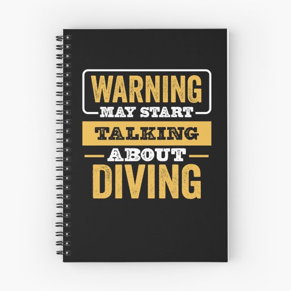 Item preview, Warning May Start Talking About Diving,Funny Diving lovers Birthday Christmas Gift designed and sold by xlnv.