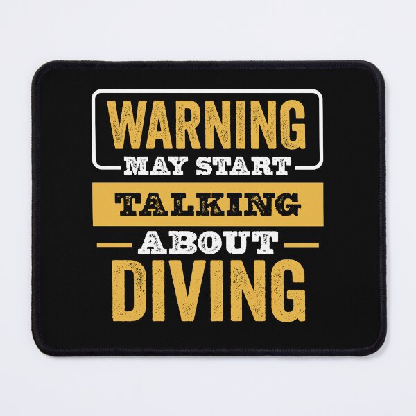 Item preview, Warning May Start Talking About Diving,Funny Diving lovers Birthday Christmas Gift designed and sold by xlnv.