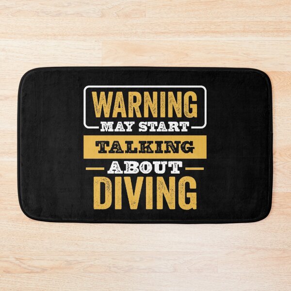 Item preview, Warning May Start Talking About Diving,Funny Diving lovers Birthday Christmas Gift designed and sold by xlnv.
