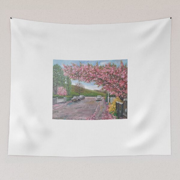 Item preview, Oil painting "Penilee, Glasgow" by artist MariDani Art designed and sold by MariDaniArt.