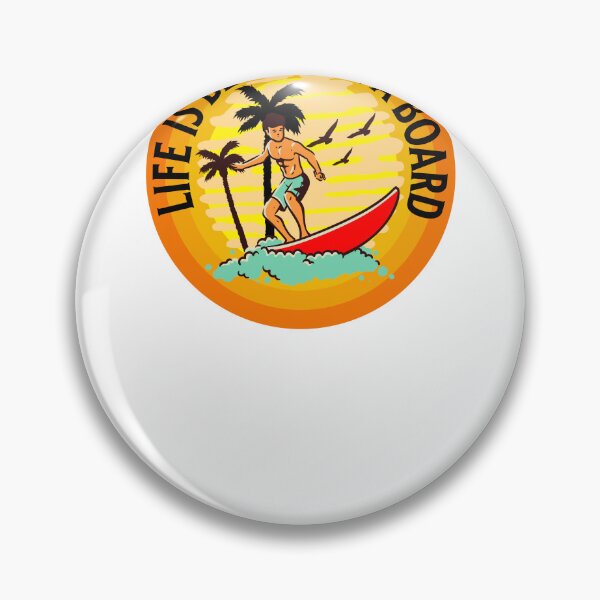 Item preview, Life is Better on a Board designed and sold by Surfing Designs.Life.