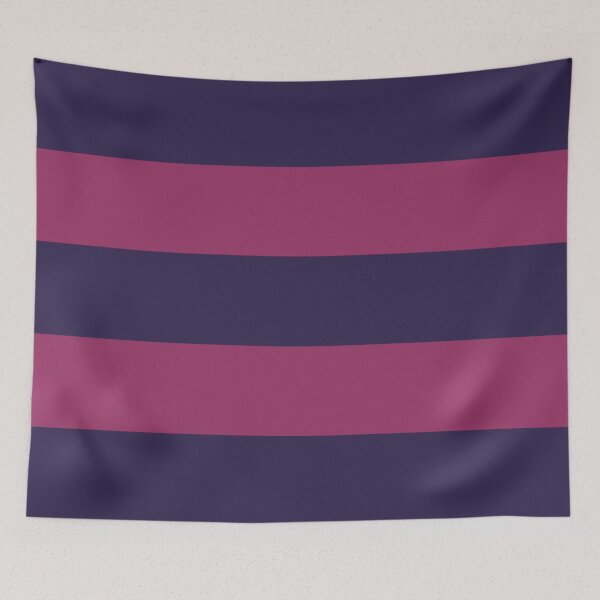 Item preview, Large MAROON RED and NAVY BLUE Horizontal STRIPES designed and sold by RachelMacht.
