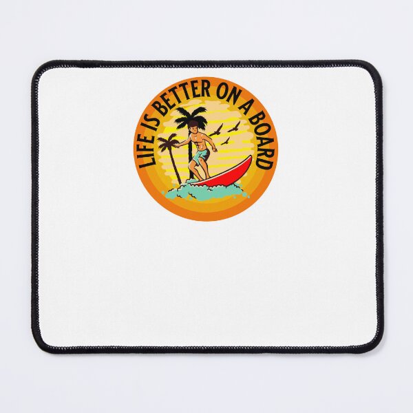 Item preview, Life is Better on a Board designed and sold by Surfing Designs.Life.