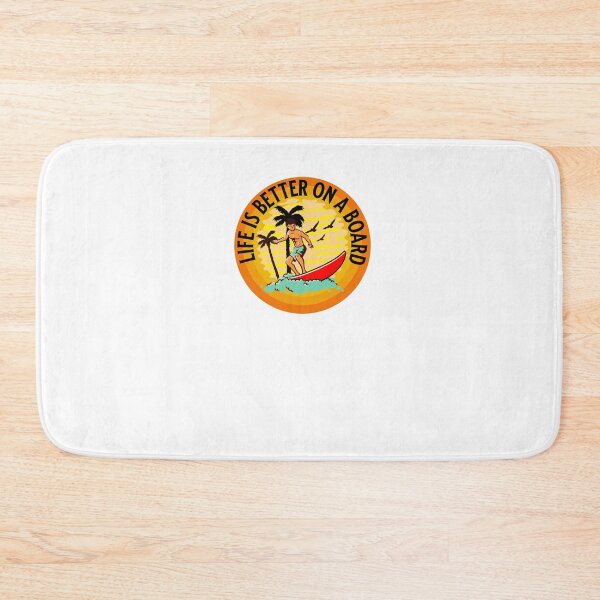 Item preview, Life is Better on a Board designed and sold by Surfing Designs.Life.