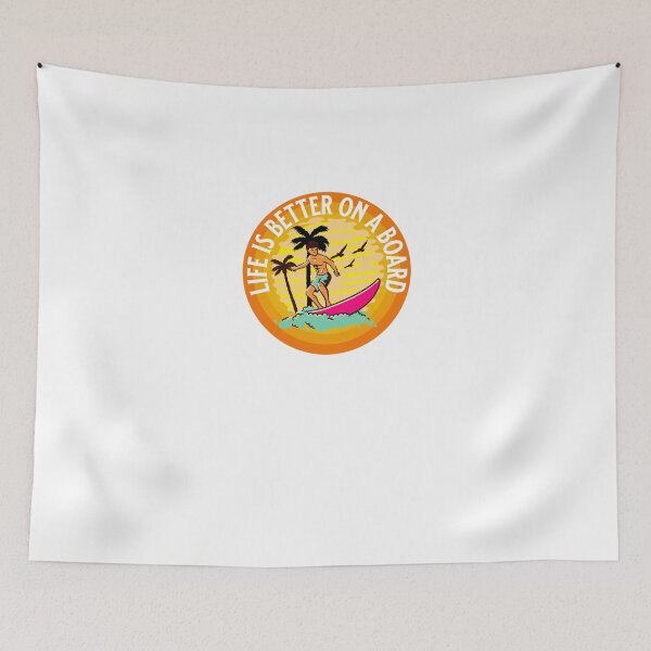 Item preview,  Life is Better on a Board designed and sold by Surfing Designs.Life.