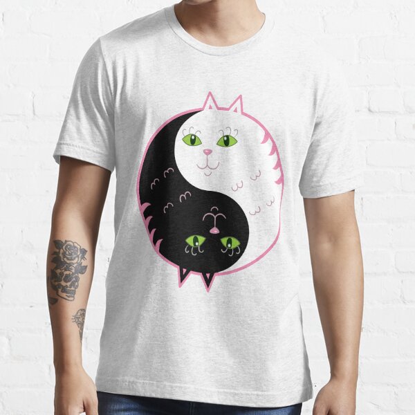 Yin Yang Cat SWEATSHIRT jumper kitten passion growth power love birthday gift Yin Yang Cat SWEATSHIRT jumper kitten passion growth power love birthday gift