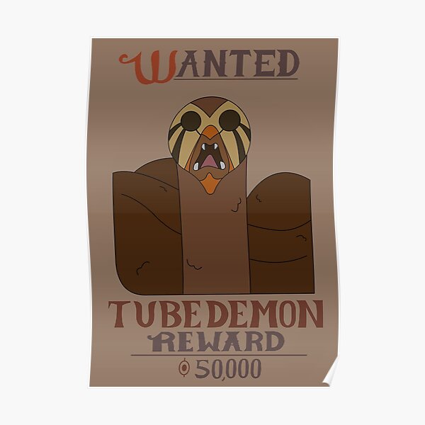 Hooty Wanted Poster Poster