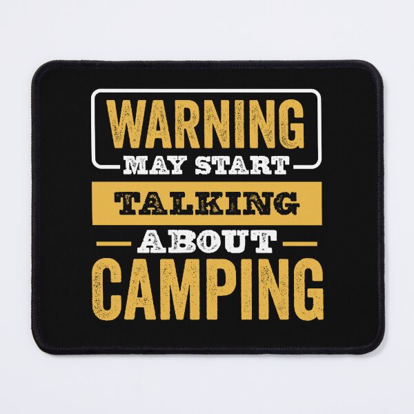 Item preview, Warning May Start Talking About Camping,Funny Camping lovers Birthday Christmas Gift designed and sold by xlnv.