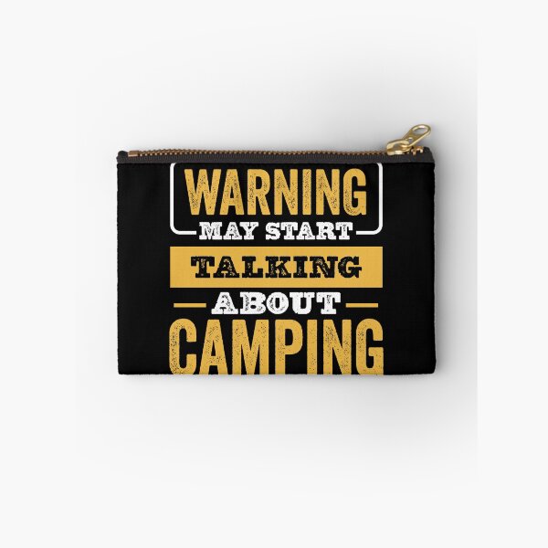 Item preview, Warning May Start Talking About Camping,Funny Camping lovers Birthday Christmas Gift designed and sold by xlnv.