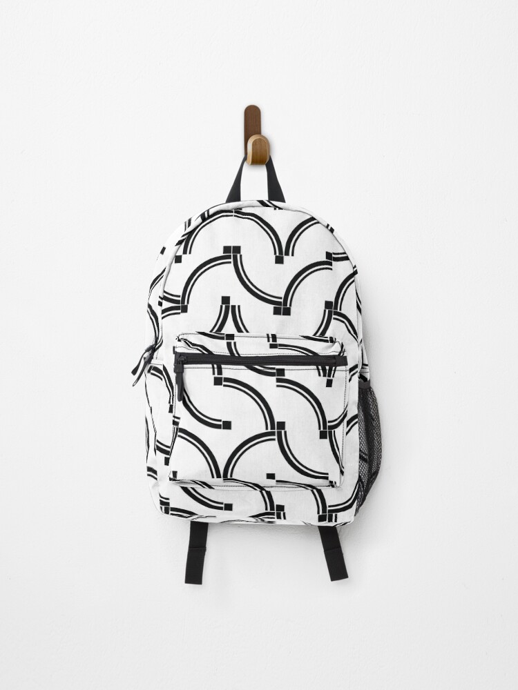 Thumbnail 1 of 3, Backpack, Geometric Patterns designed and sold by marcosty.