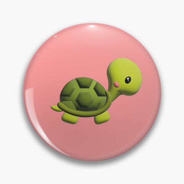 Item preview, 3d illustration of a funny turtle in green tones designed and sold by Martapp.