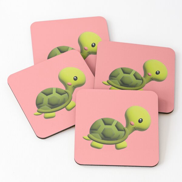 Item preview, 3d illustration of a funny turtle in green tones designed and sold by Martapp.