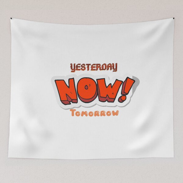 Item preview, yesterday now tomorrow designed and sold by DoraHappy.
