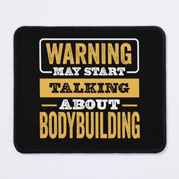 Item preview, Warning May Start Talking About Bodybuilding,Funny Bodybuilding lovers Birthday Christmas Gift designed and sold by xlnv.