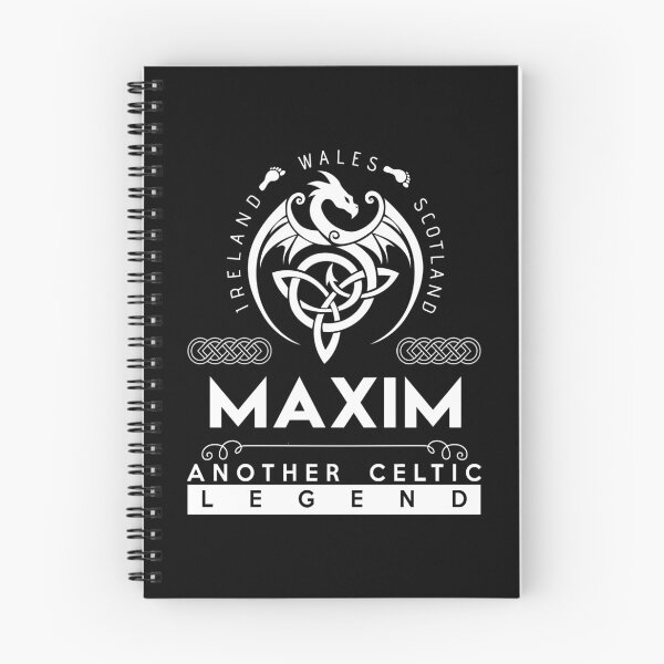 Item preview, Maxim Name T Shirt - Maxim Another Celtic Legend Gift Item Tee designed and sold by lanawalton.