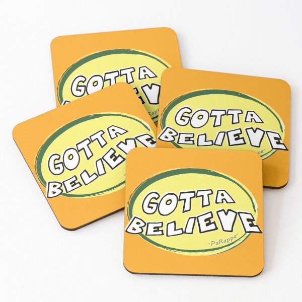 Item preview, Gotta Believe - parappa the rapper designed and sold by nerdy-northern.