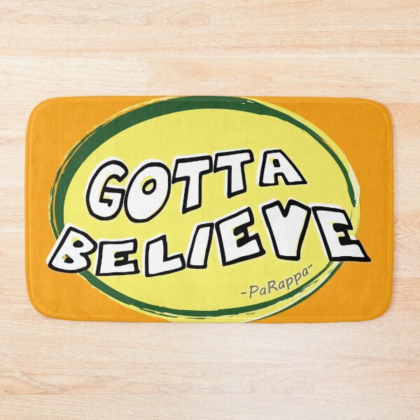 Item preview, Gotta Believe - parappa the rapper designed and sold by nerdy-northern.