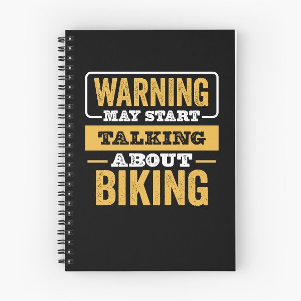 Item preview, Warning May Start Talking About Biking,Funny Biking lovers Birthday Christmas Gift designed and sold by xlnv.