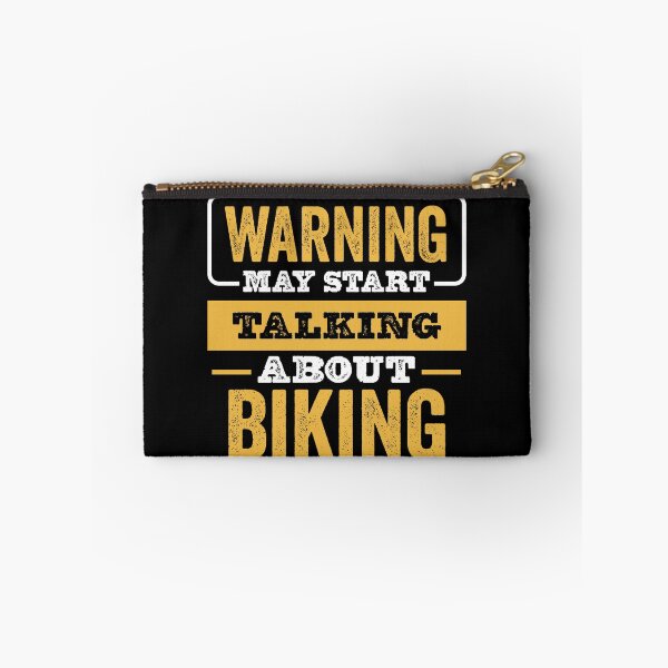 Item preview, Warning May Start Talking About Biking,Funny Biking lovers Birthday Christmas Gift designed and sold by xlnv.