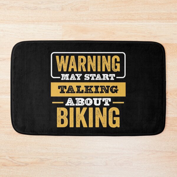 Item preview, Warning May Start Talking About Biking,Funny Biking lovers Birthday Christmas Gift designed and sold by xlnv.