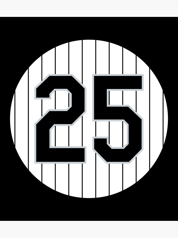 Jim Thome 25 Jersey Number Sticker Essential T-Shirt for Sale by  laureljusjv