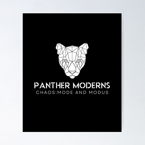 Artikel-Vorschau von Panther Moderns (William Gibson T-Shirt, Neuromancer T-Shirt, Hacker T-Shirt), designt und verkauft von Gibson Futures.