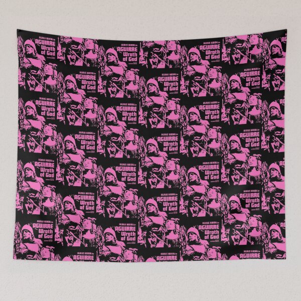 Item preview, aguirre wrath of god pink poster designed and sold by gruzinkerbelle.