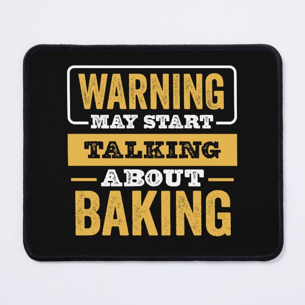 Item preview, Warning May Start Talking About Baking,Funny Baking lovers Birthday Christmas Gift designed and sold by xlnv.